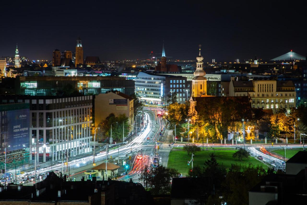 Glamour Apartment City View Breslavia Esterno foto