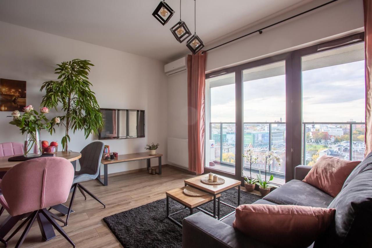 Glamour Apartment City View Breslavia Esterno foto